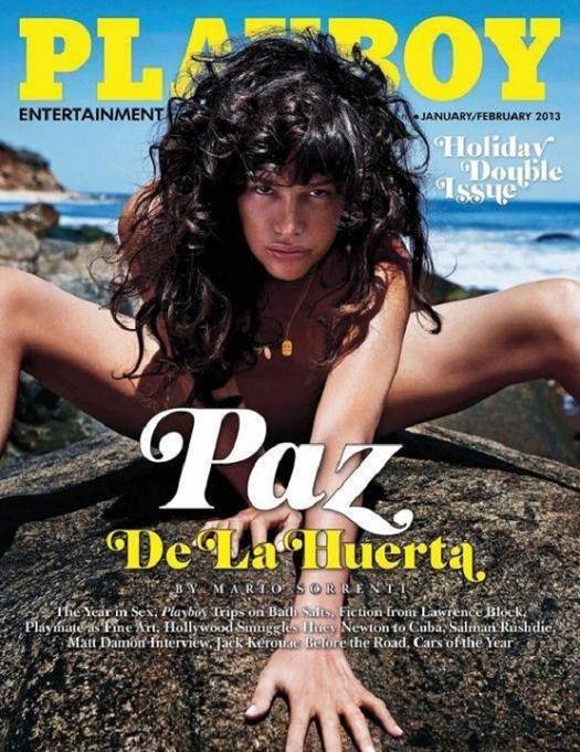 Paz de la Huerta en Playboy (2012)