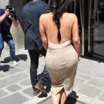 Kim Kardashian & Kanye West Go Shopping In Paris