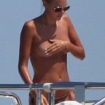 Toni Garrn - topless Ibiza 08