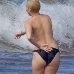 MIley Cyrus - topless Hawaii 07