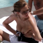 Melissa Theuriau topless Miami 07