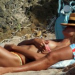 Heidi Klum topless Italy 04