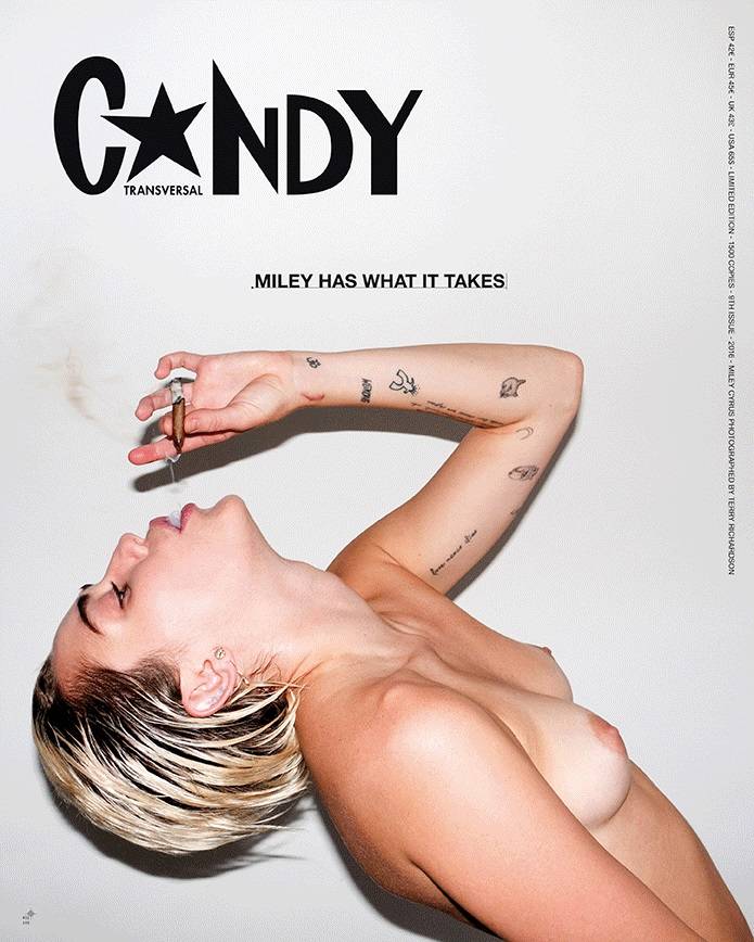 Miley Cyrus - Candy Magazine 01