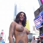 Bonnie Rotten - New York topless 21